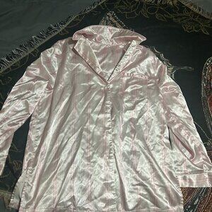 Satin Vintage Pajama Shirt